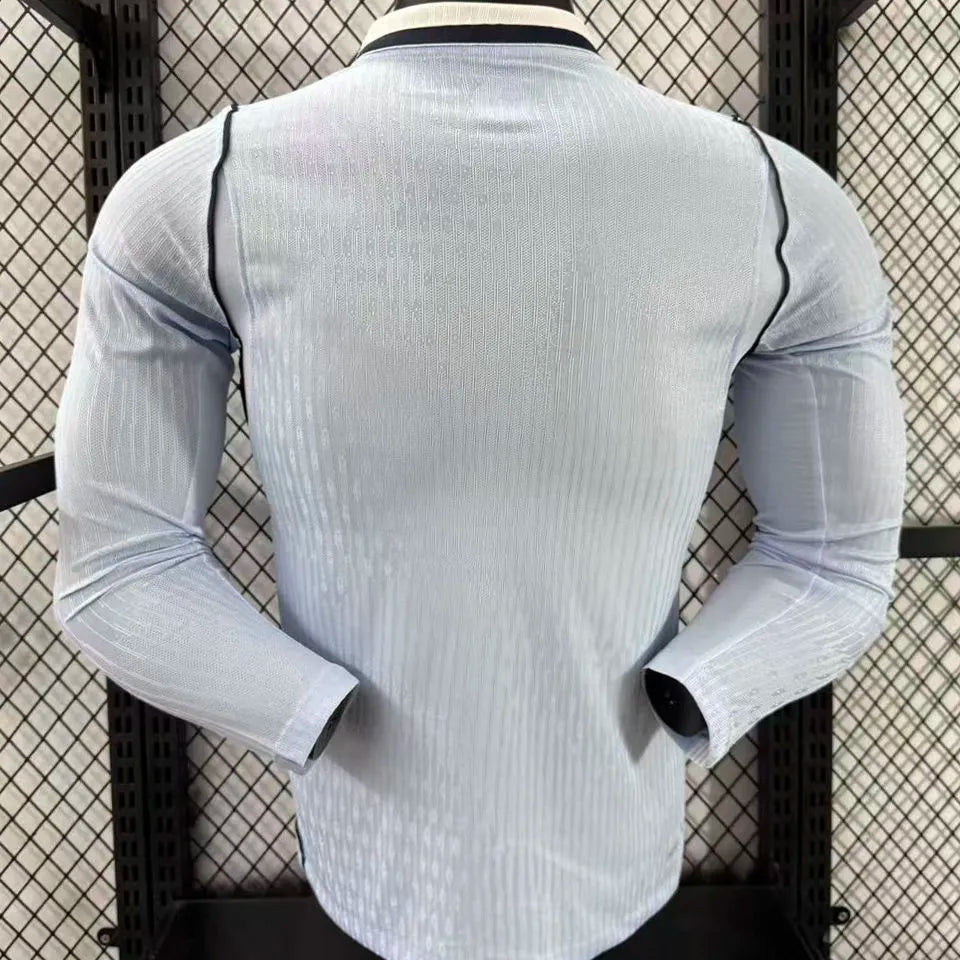 2026/27 Uruguay Home Player Version Long Sleeve Soccer Jersey Back