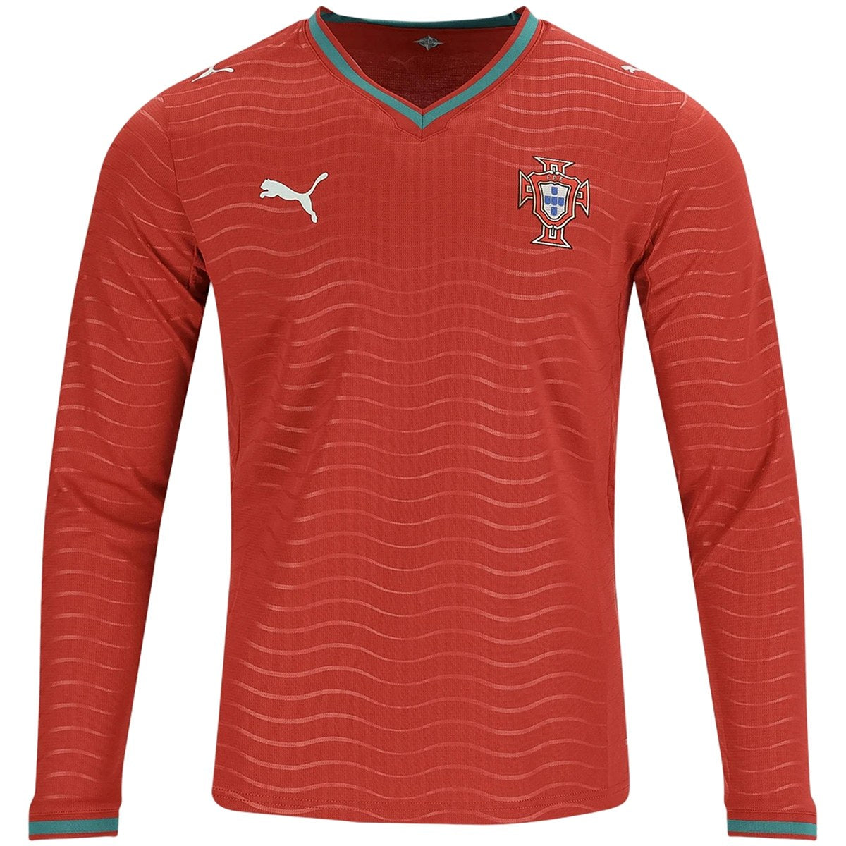 Portugal Home Long Sleeve Jersey World Cup 2026 Front