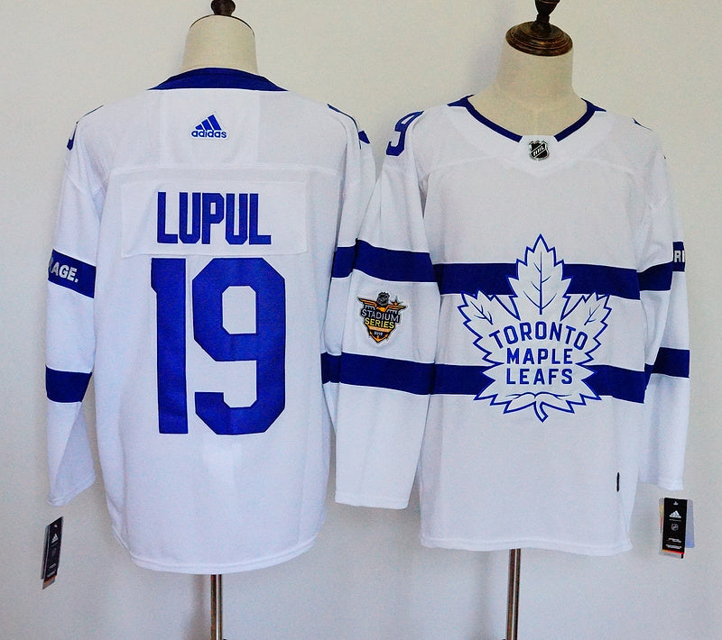Men's Toronto Maple Leafs Joffrey Lupul #19 White Player Jerseys
