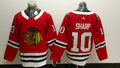 Men's Chicago Blackhawks Patrick Sharp #10 Red Home Breakaway Player Jerseys