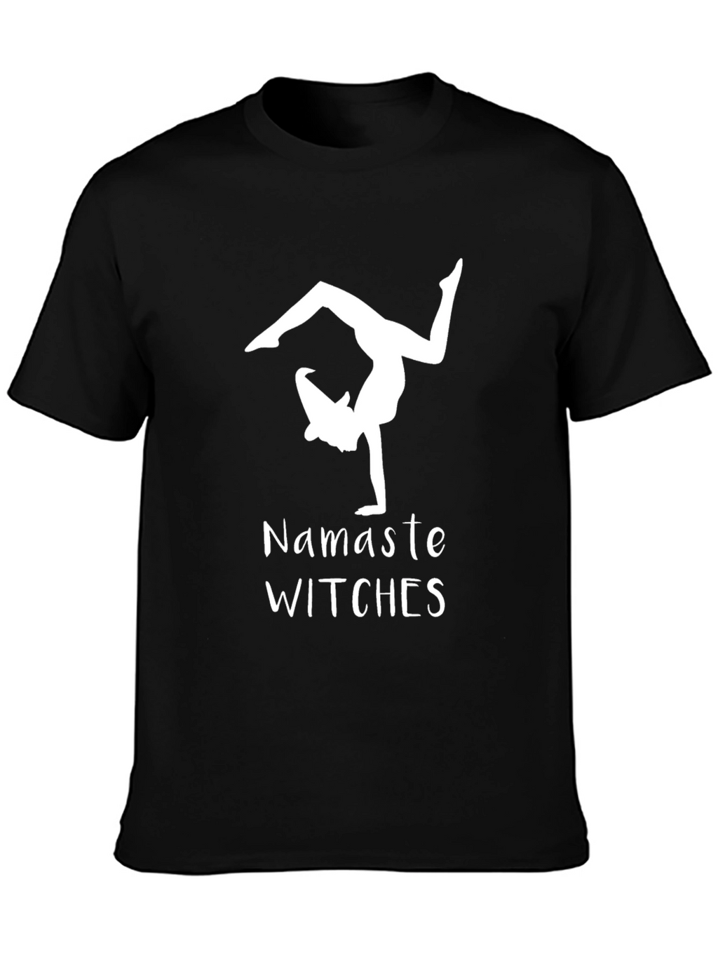 Namaste Witches T-Shirt - Yoga Witch Tee