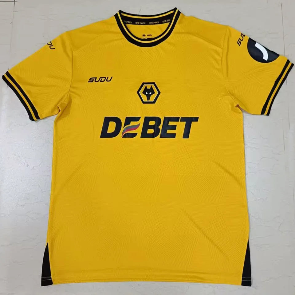 1976/1981 Norwich Home Yellow Retro Soccer Jersey Detail 3