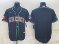Men's 2023 World Baseball Classic Mexico Black Blank Jerseys