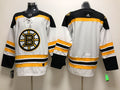 Men's Boston Bruins White Breakaway Away Blank Jerseys