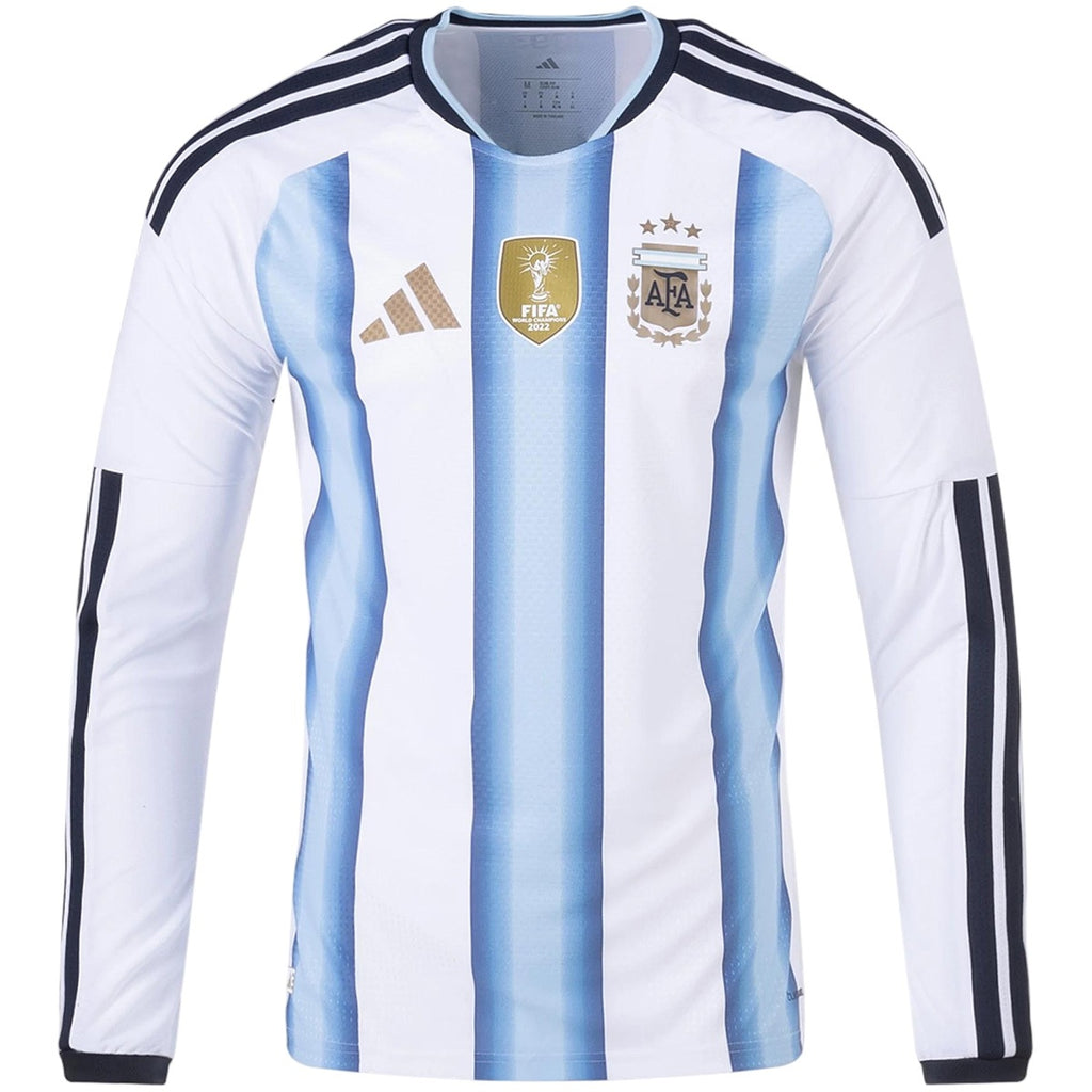 Argentina Home Match Long Sleeve Jersey Player Version World Cup 2026 Front