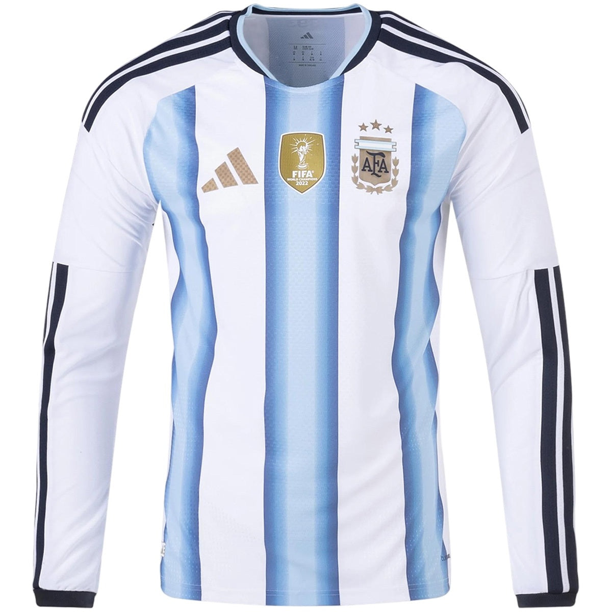 Argentina Home Match Long Sleeve Jersey Player Version World Cup 2026 Front