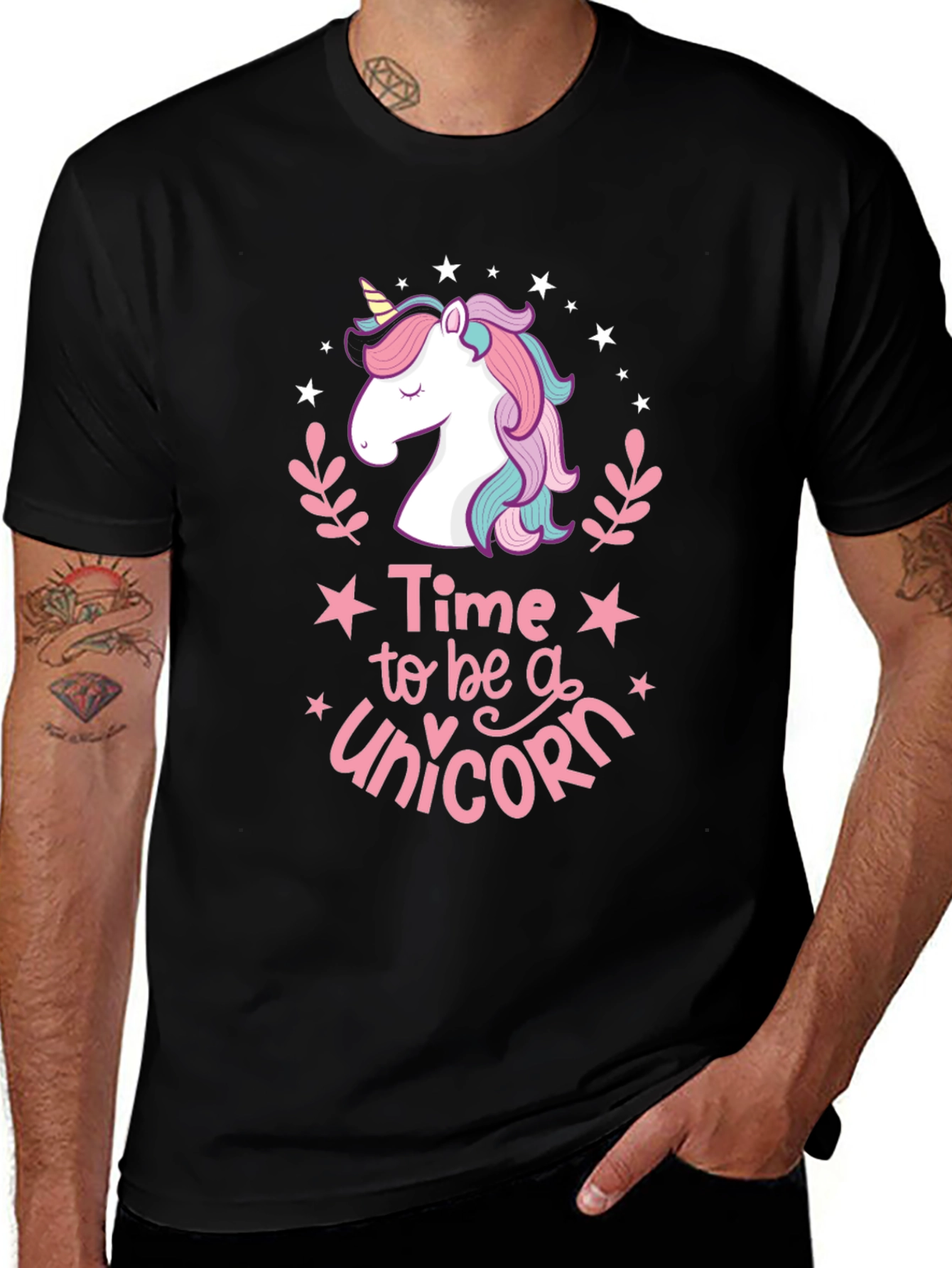 Time to be a Unicorn Graphic T-Shirt