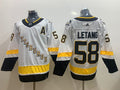 Men's Pittsburgh Penguins Kris Letang #58 White Game Jerseys