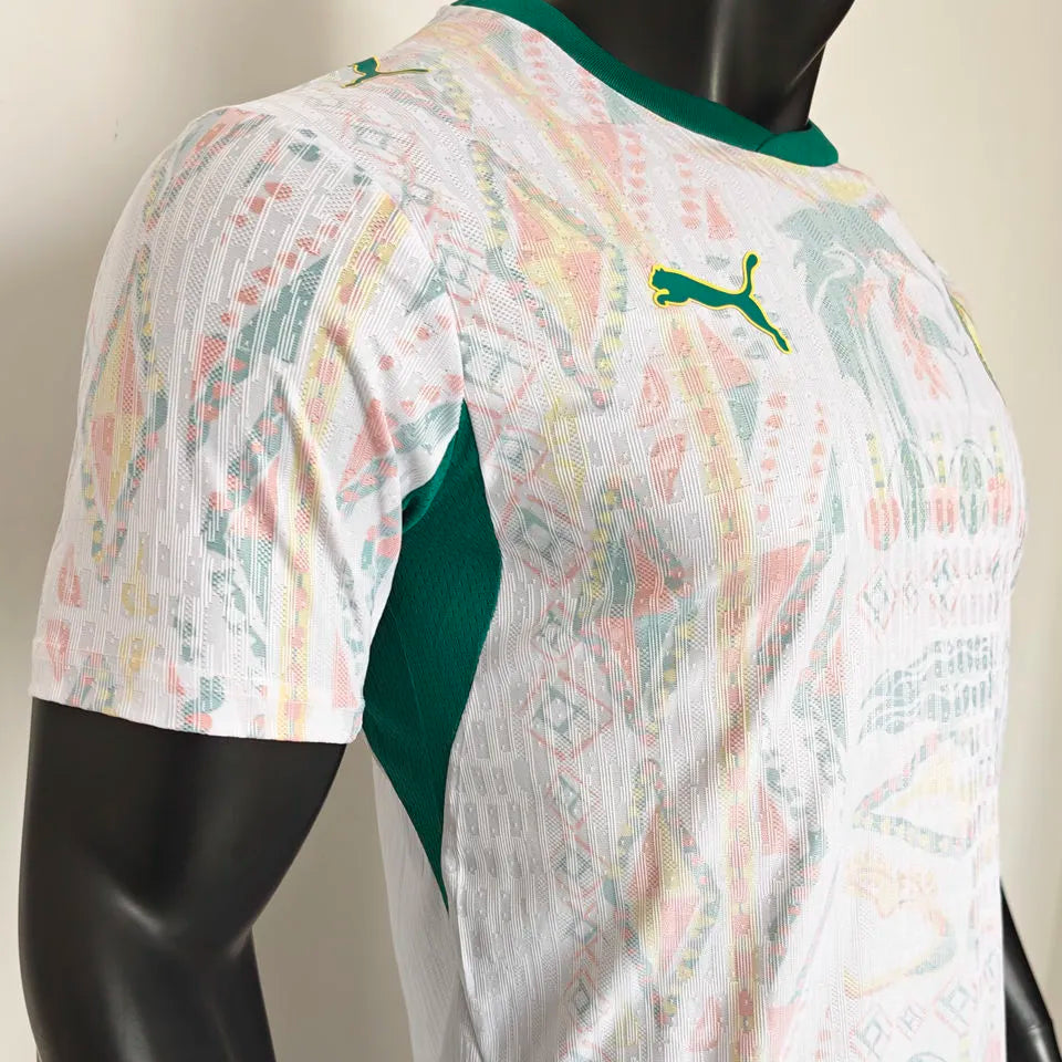 2026/27 Senegal Home White Player Version Soccer Jersey 2 星 Detail 4
