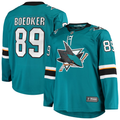 Men's San Jose Sharks Mikkel Boedker #89 Teal Breakaway Home Player Jerseys