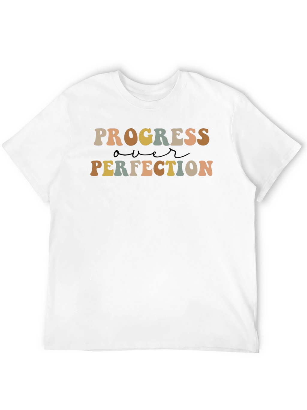 Progress Over Perfection Graphic T-Shirt