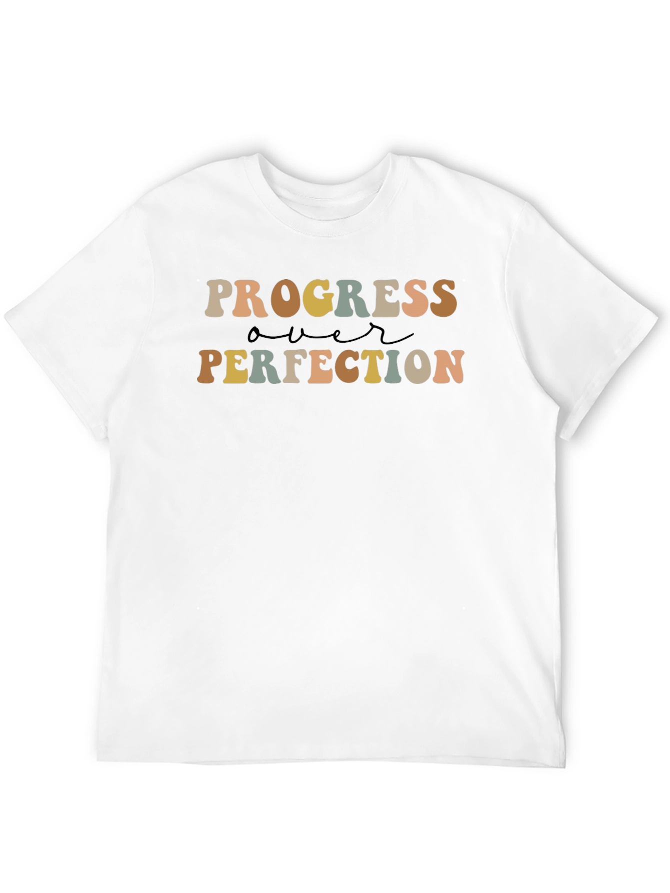 Progress Over Perfection Graphic T-Shirt