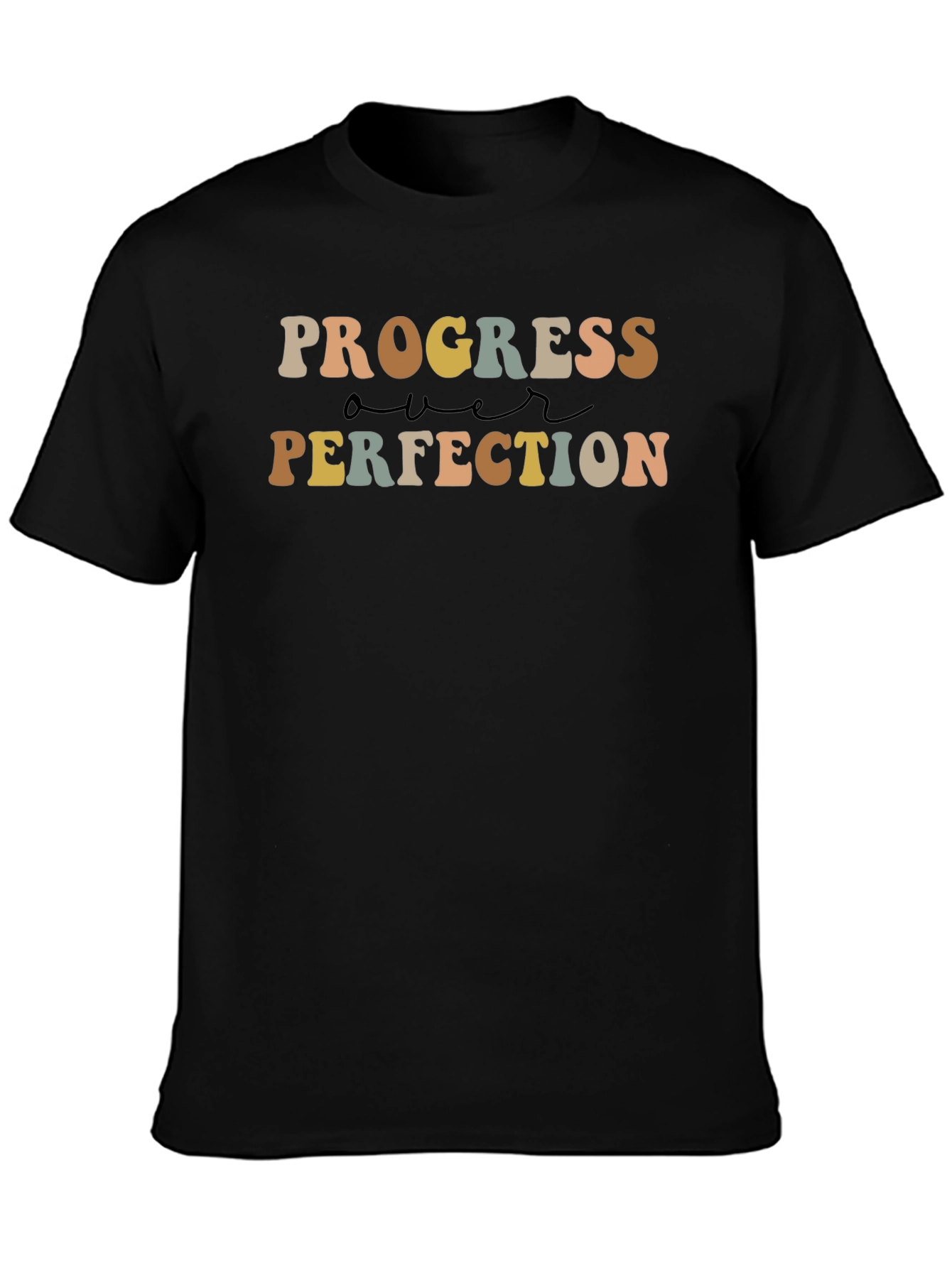 Progress Over Perfection Graphic T-Shirt