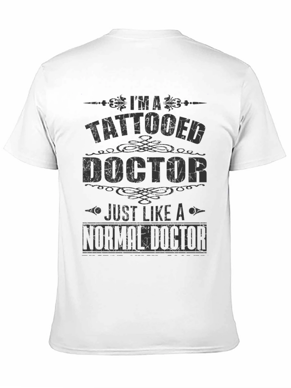 Tattooed Doctor Graphic T-Shirt - Novelty Tee