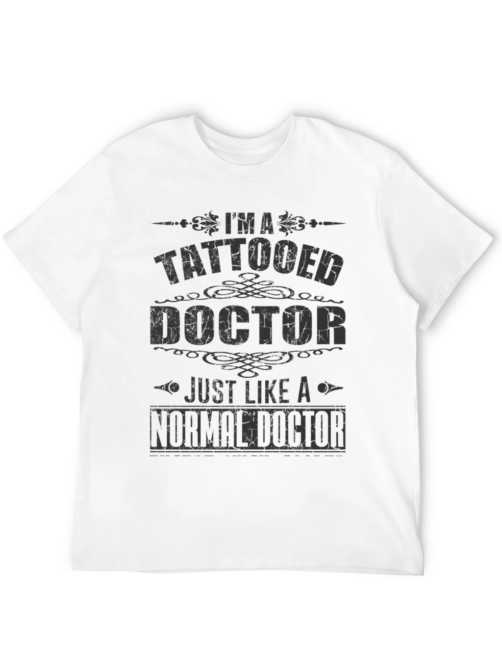 Tattooed Doctor Graphic T-Shirt - Novelty Tee