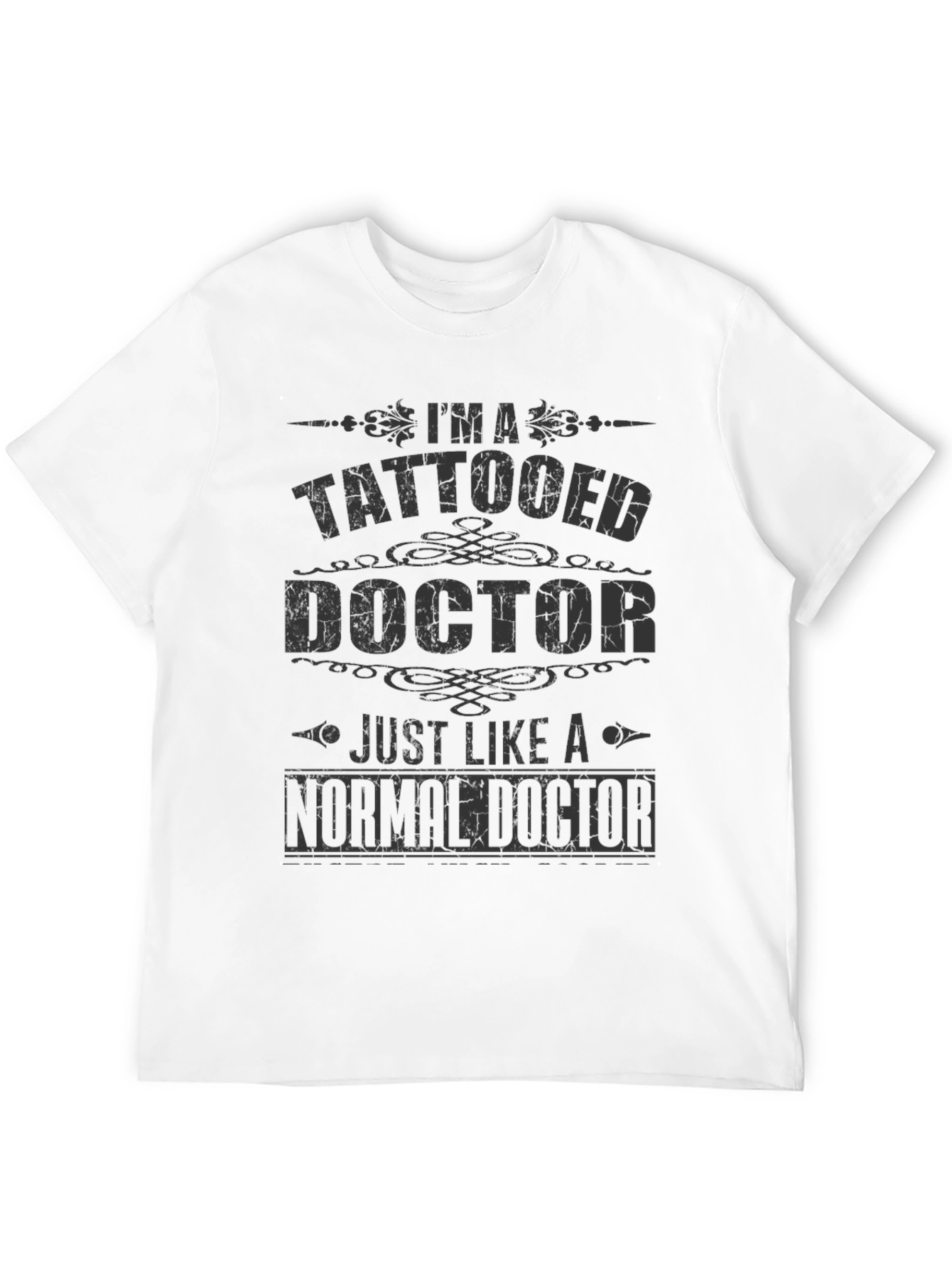 Tattooed Doctor Graphic T-Shirt - Novelty Tee