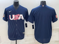 Men's 2023 World Baseball Classic USA Navy Blank Jerseys