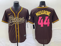 Men's San Diego Padres Joe Musgrove #44 Brown Replica Player Jerseys Joint Edition