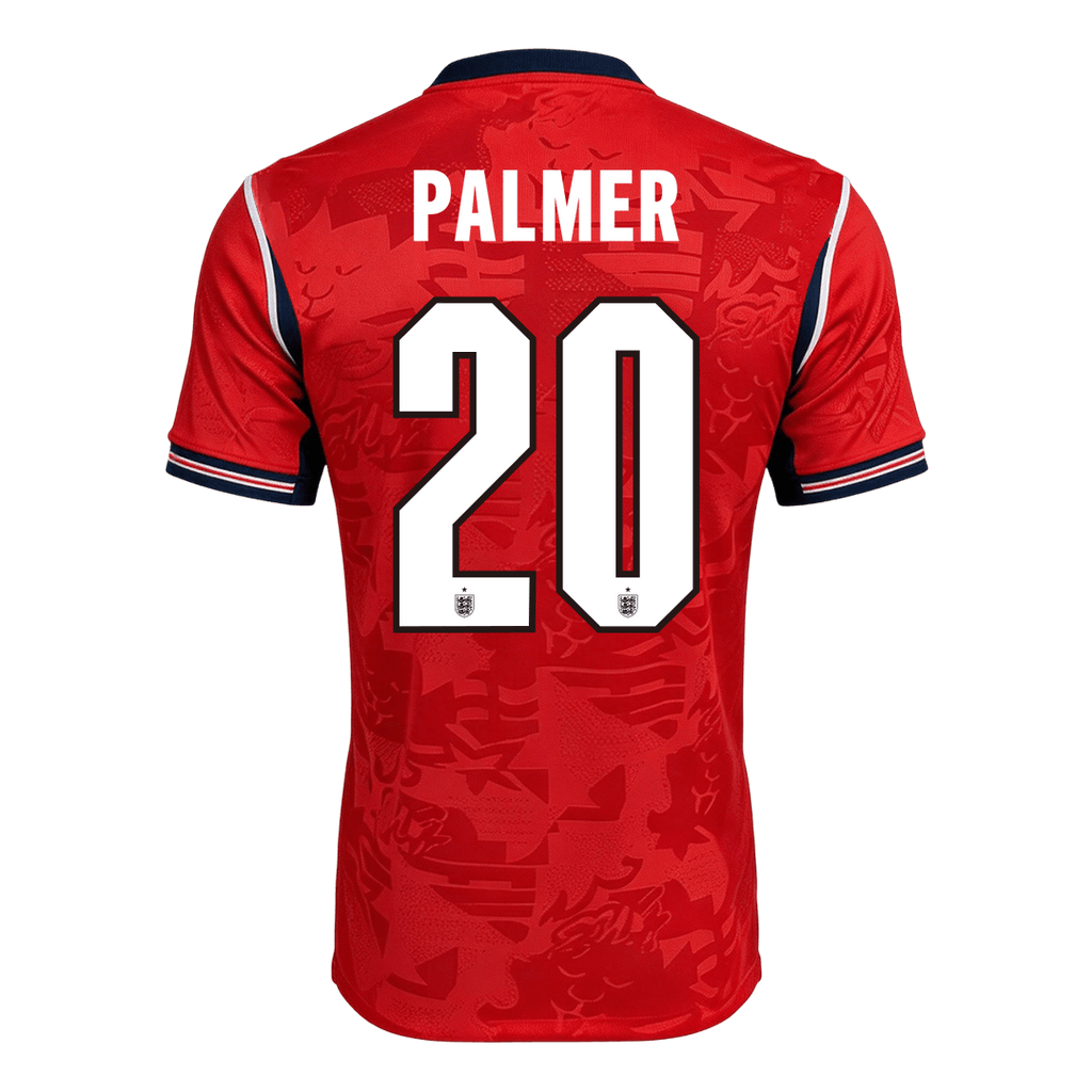 PALMER #20 England Away Soccer Jersey World Cup 2026 Red Back