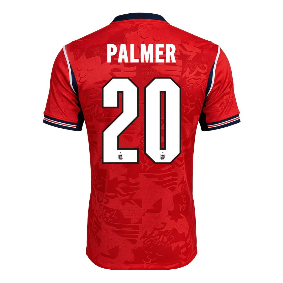 PALMER #20 England Away Soccer Jersey World Cup 2026 Red Back