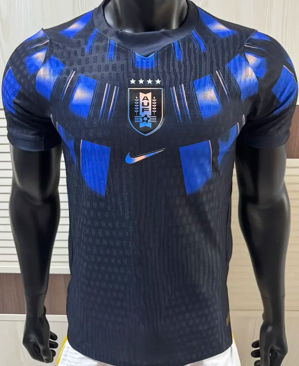 2026/27 Uruguay Away Player Version Soccer Jersey Detail 2