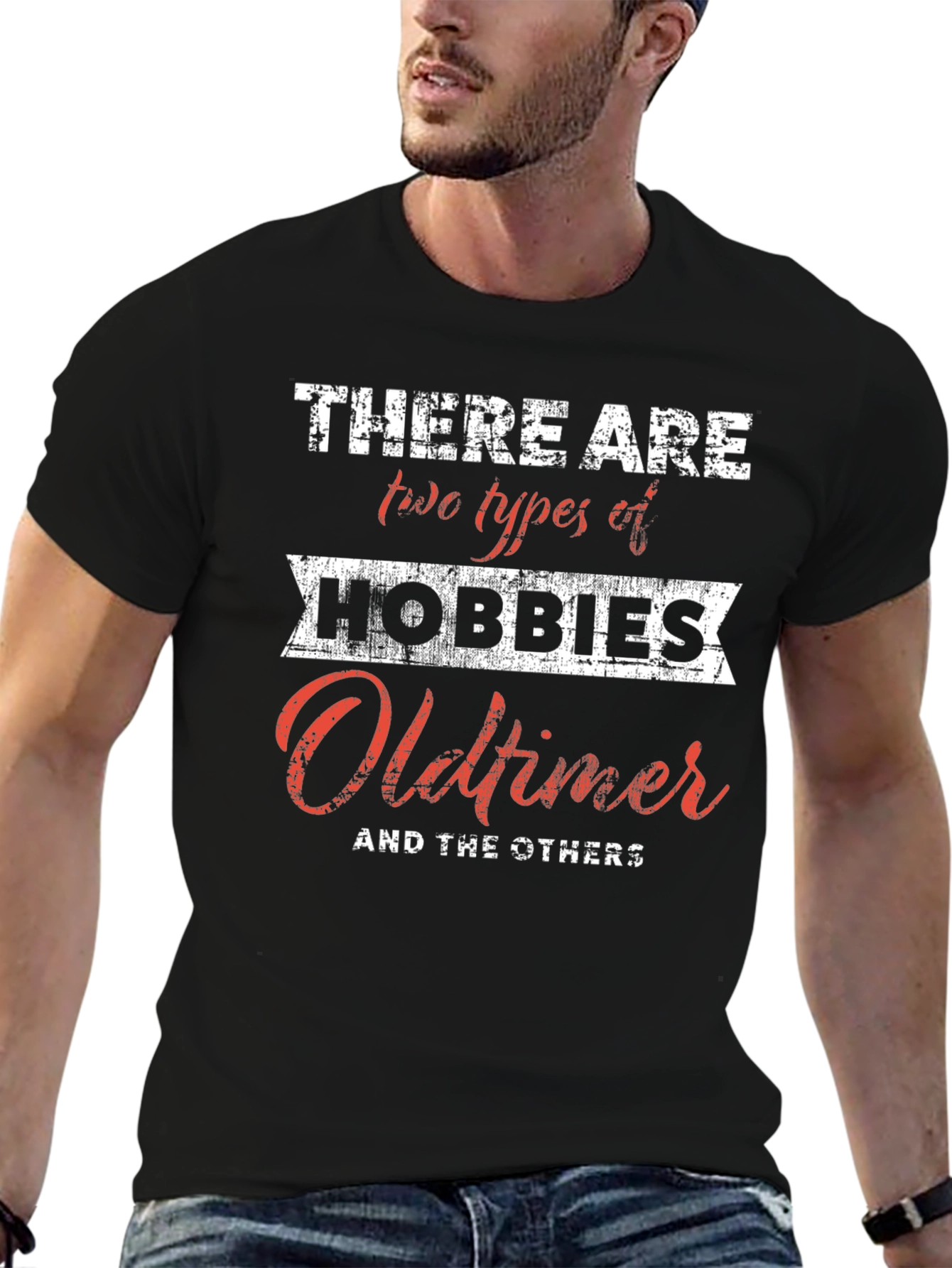 Oldtimer Hobbies T-Shirt - Classic Car Enthusiast Tee