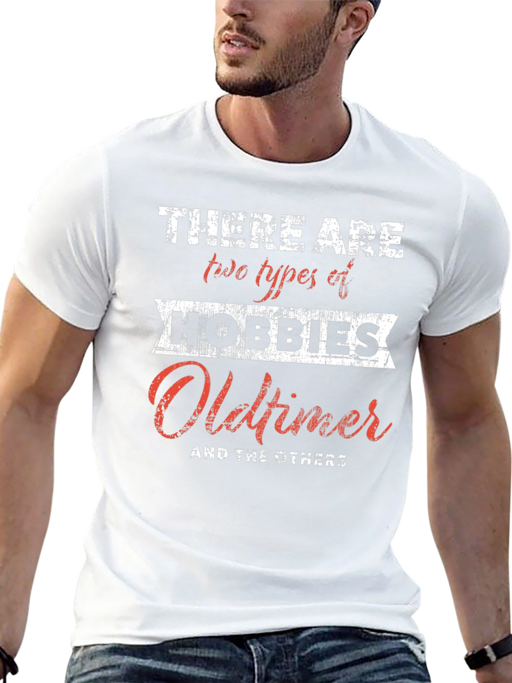 Oldtimer Hobbies T-Shirt - Classic Car Enthusiast Tee