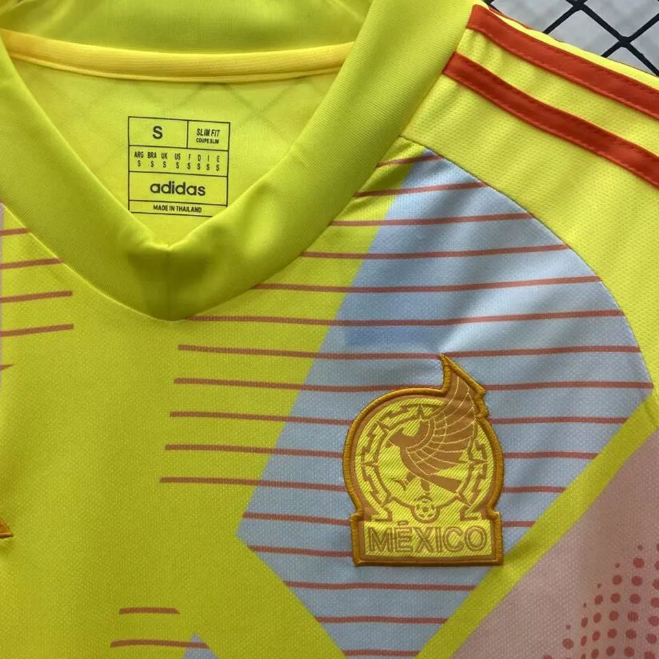 2024/25 Mexico Goalkeeper Fans Soccer Jersey Detail 1