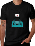 Nurse Heroes Graphic Tee - Fight Their Battles