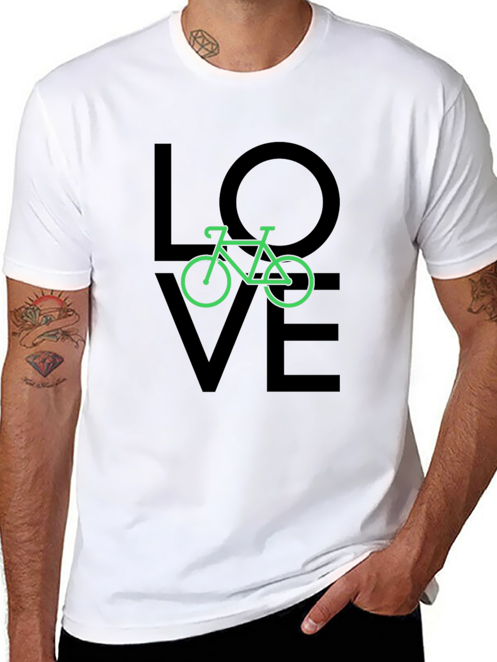 Love Bike T-Shirt - Stylish Graphic Tee