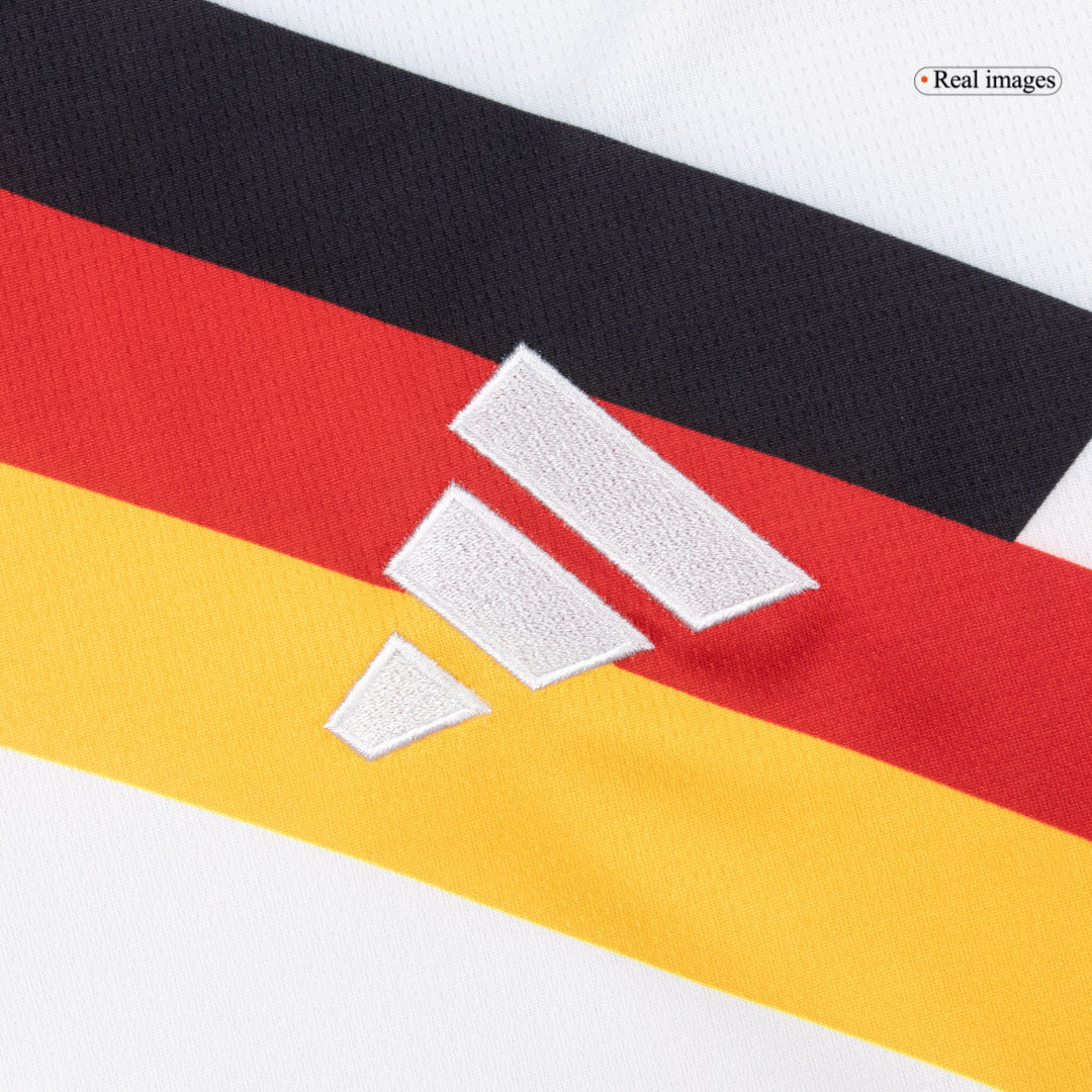 KIMMICH #6 Germany Home Soccer Jersey World Cup 2026 White Image 6