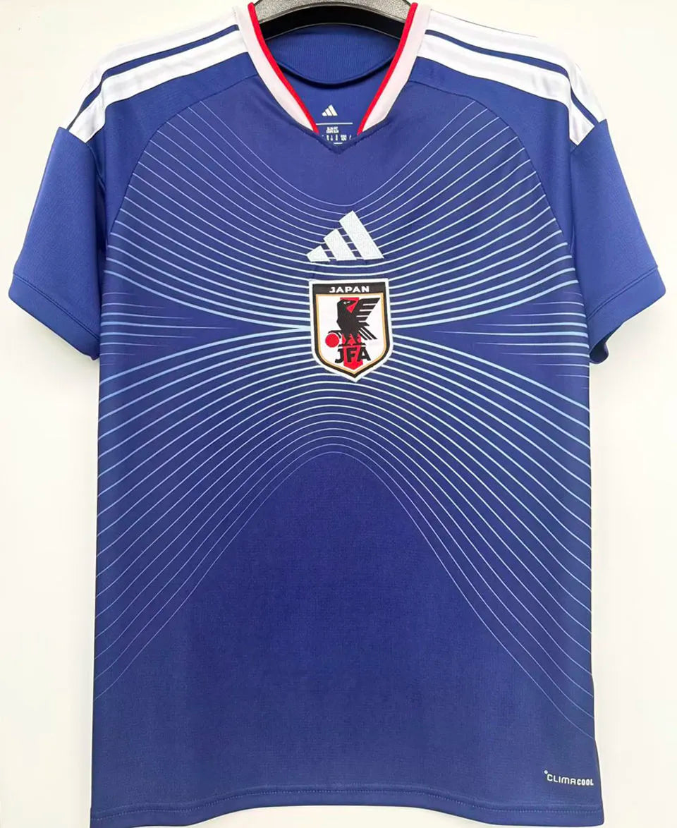 2026/27 Japan 1:1 Quality Home Blue Fans Soccer Jersey (Have Right Patch 有右臂章 白底黑字） Back