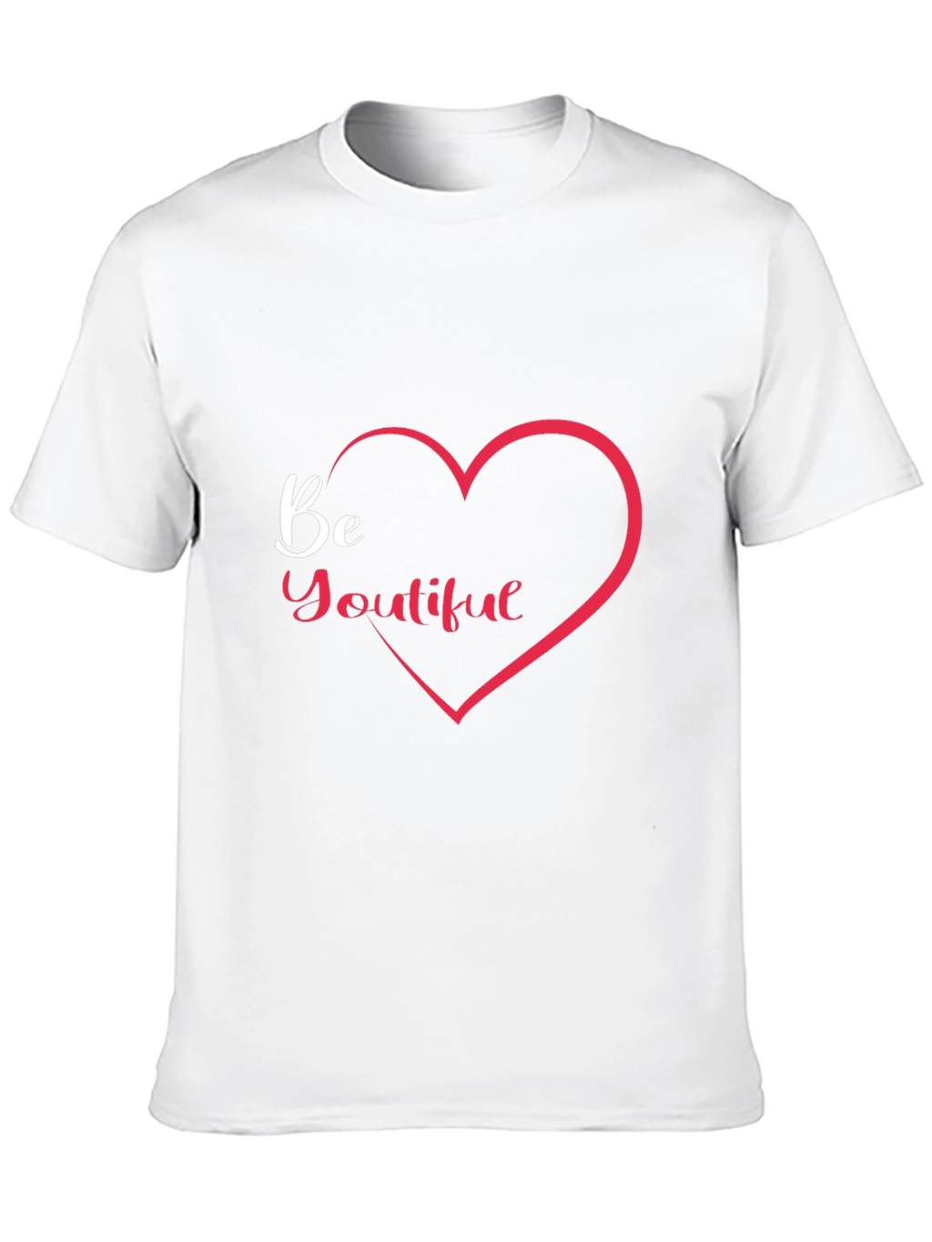 Be Youtiful Black Graphic Tee