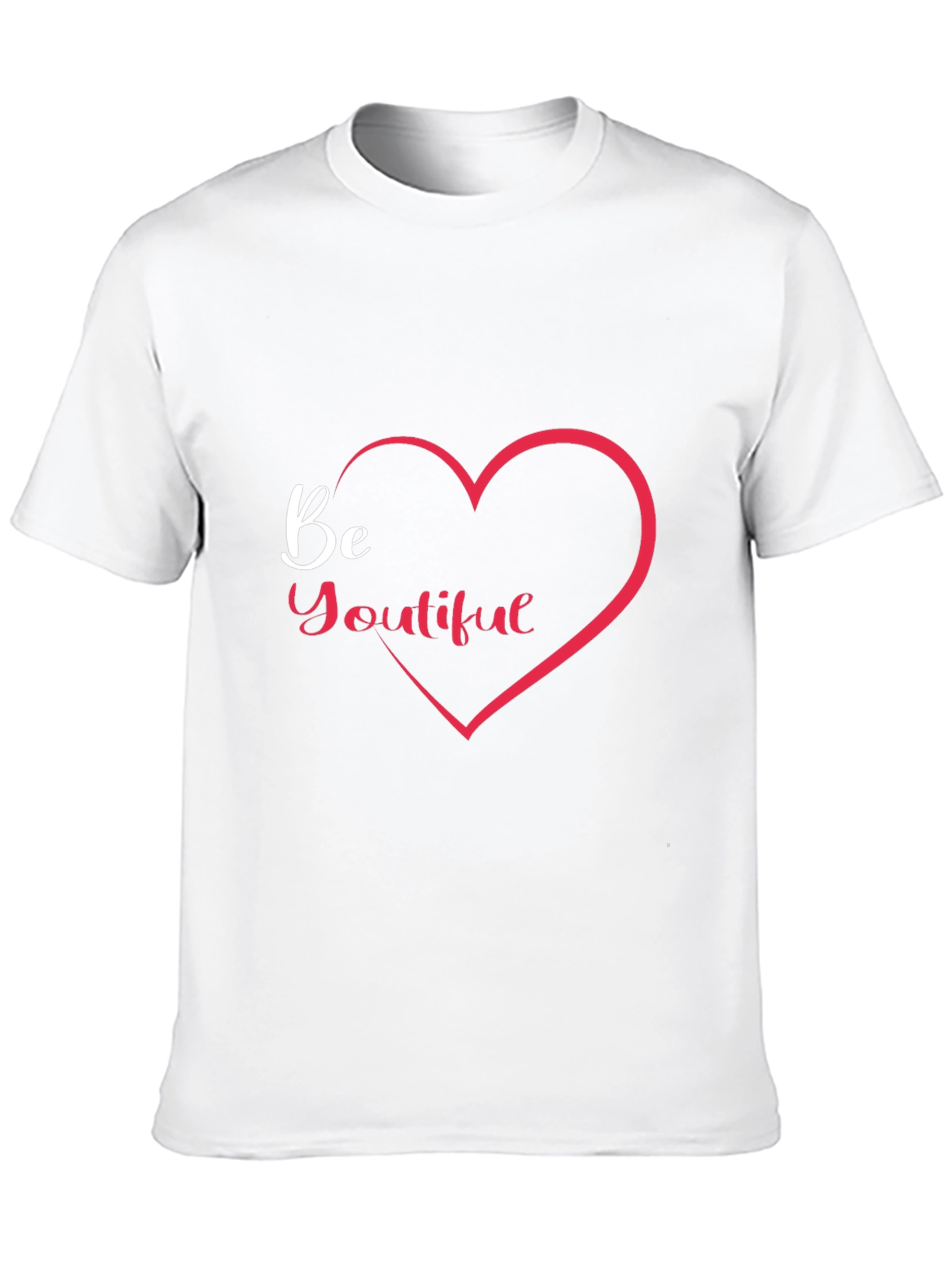 Be Youtiful Black Graphic Tee