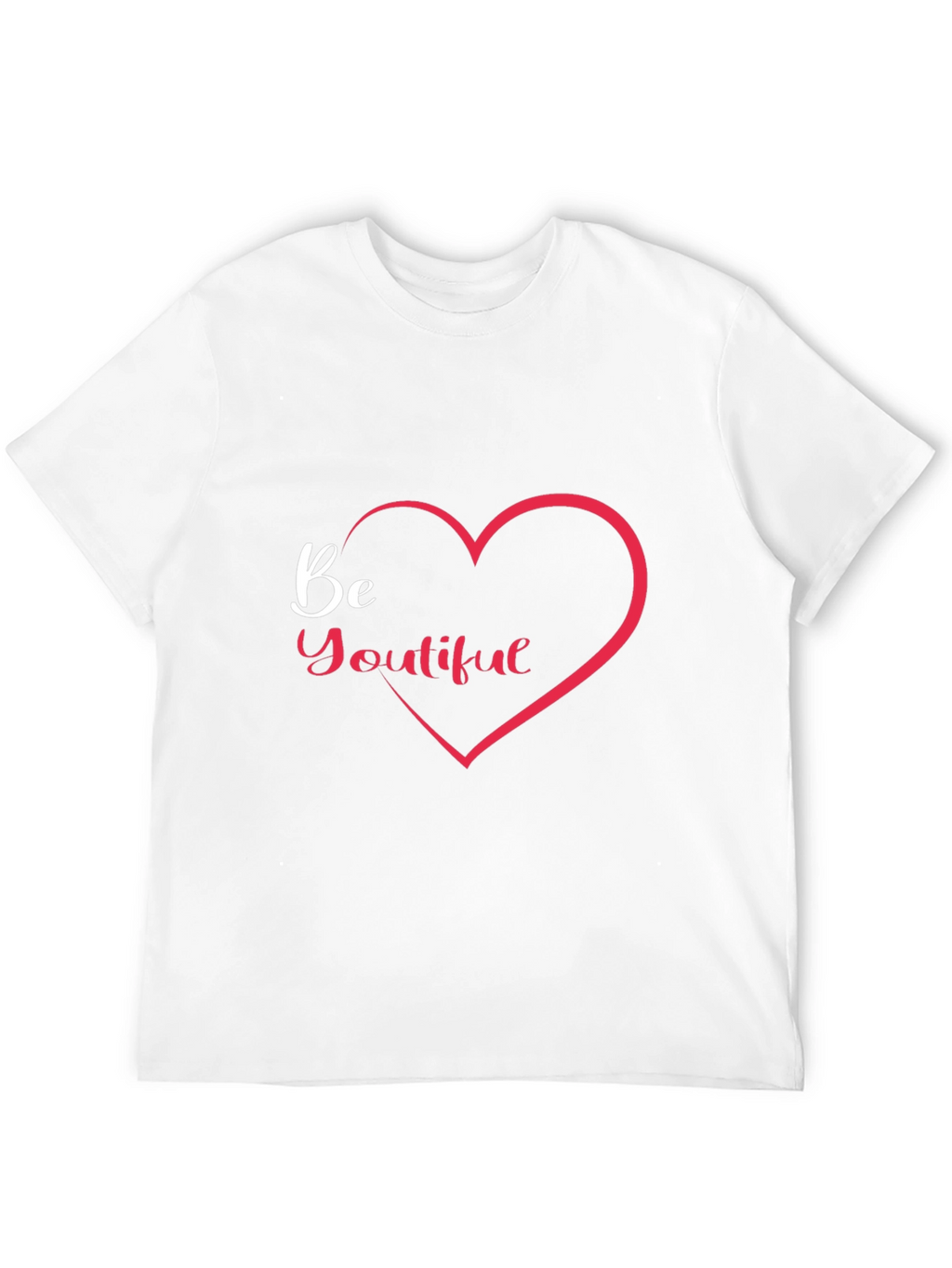 Be Youtiful Black Graphic Tee