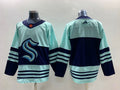 Men's Seattle Kraken Blue Blank Jerseys