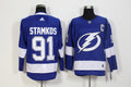Men's Tampa Bay Lightning Steven Stamkos #91 Blue Player Jerseys