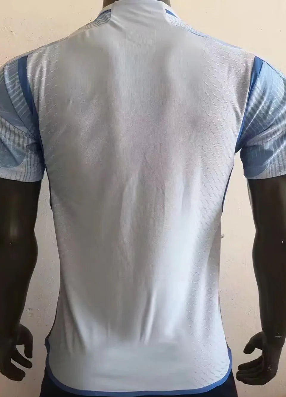 2022/23 Spain Away Player Version Soccer Jersey Back