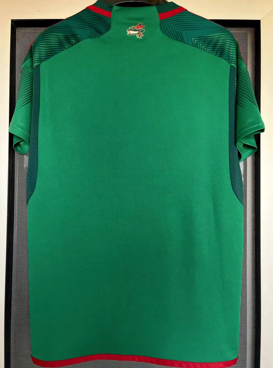 RAÚL #9 Mexico 1:1 Quality Home Green Fans Jersey 2022/23 ★★ Detail 2
