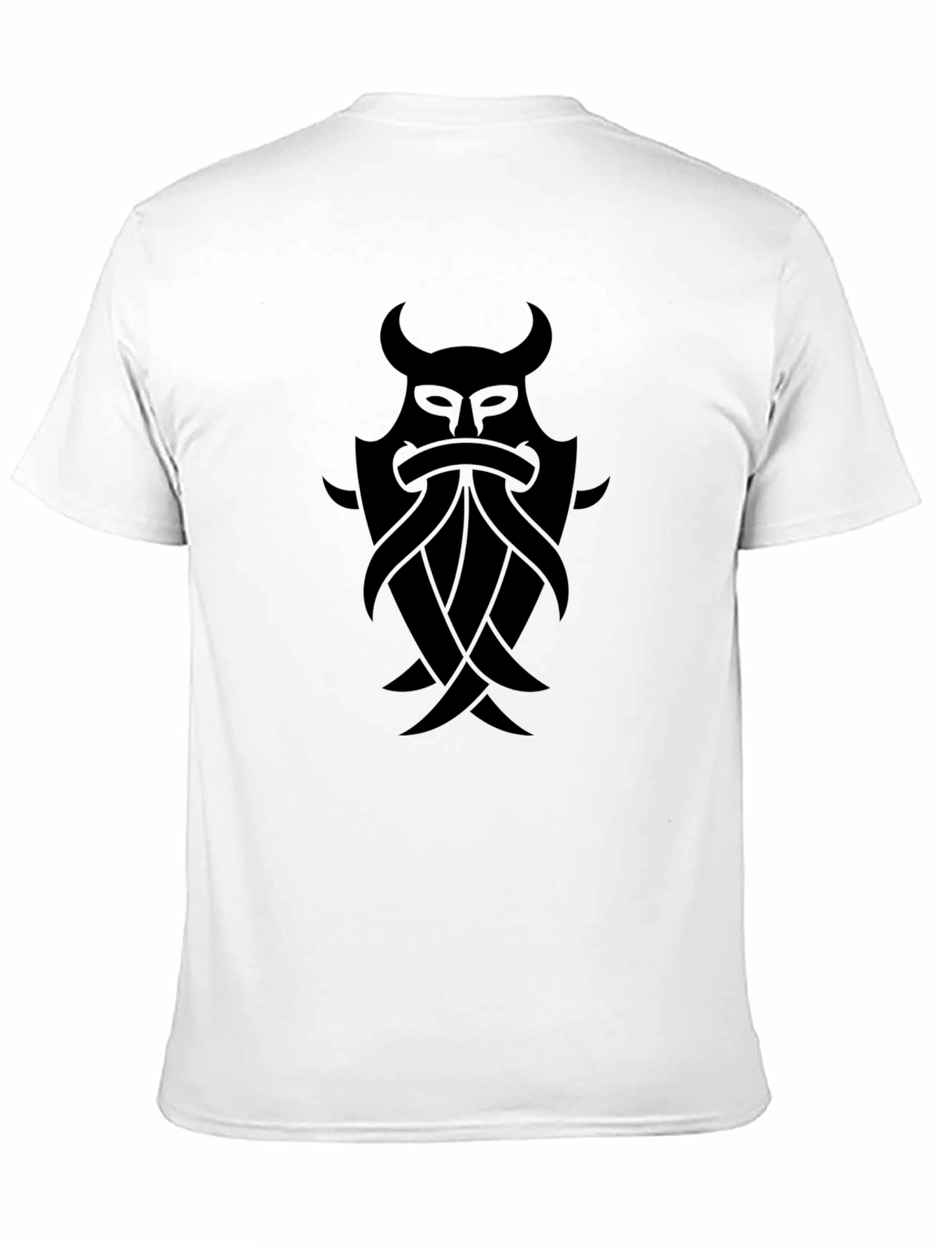 Viking Warrior Graphic Black T-Shirt
