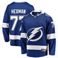 Men's Tampa Bay Lightning Victor Hedman #77 Blue Home Breakaway Jerseys