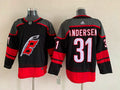 Men's Carolina Hurricanes Frederik Andersen #31 Black Player Jerseys
