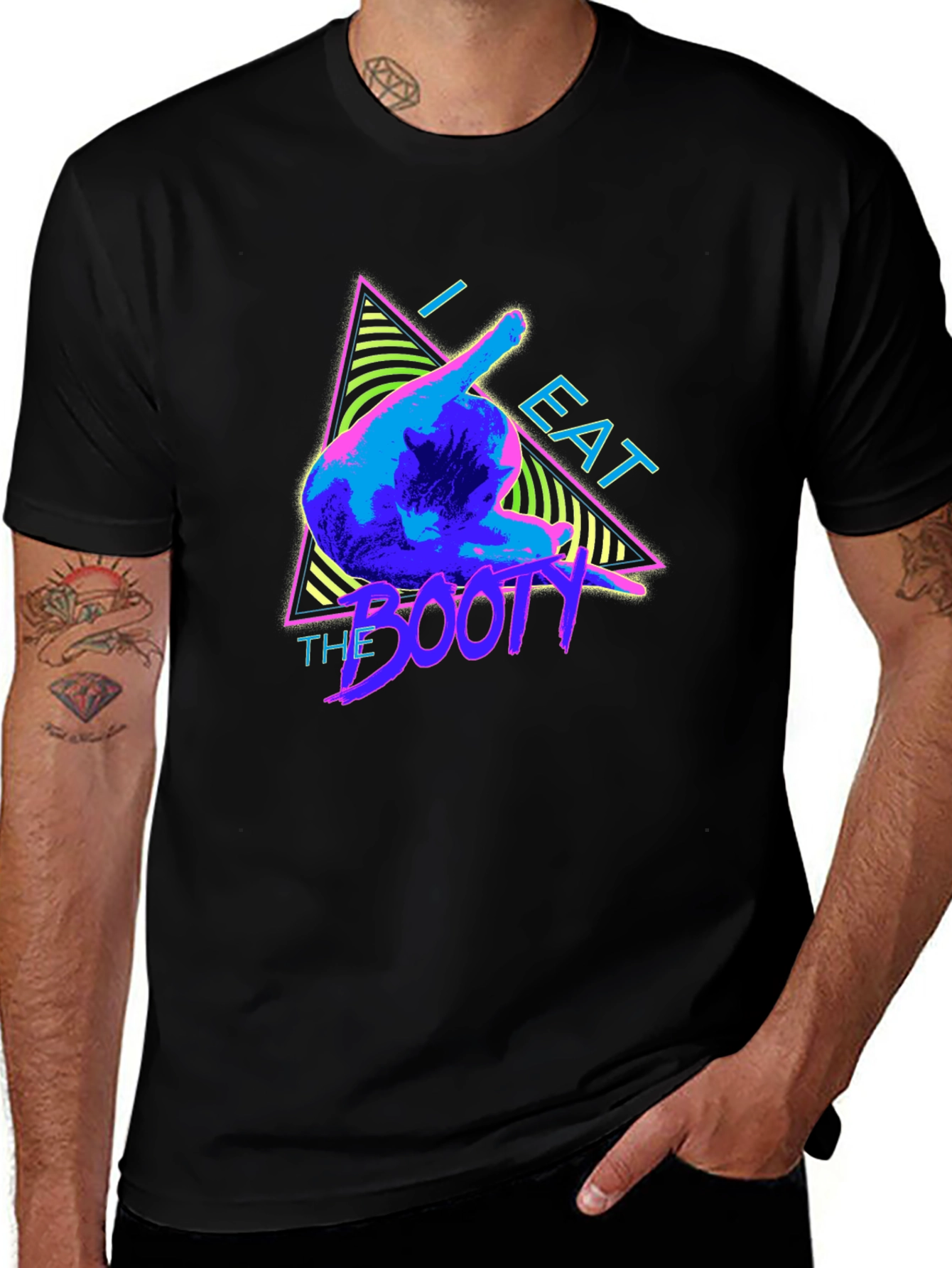 I Eat The Booty T-Shirt Funny Graphic Tee
