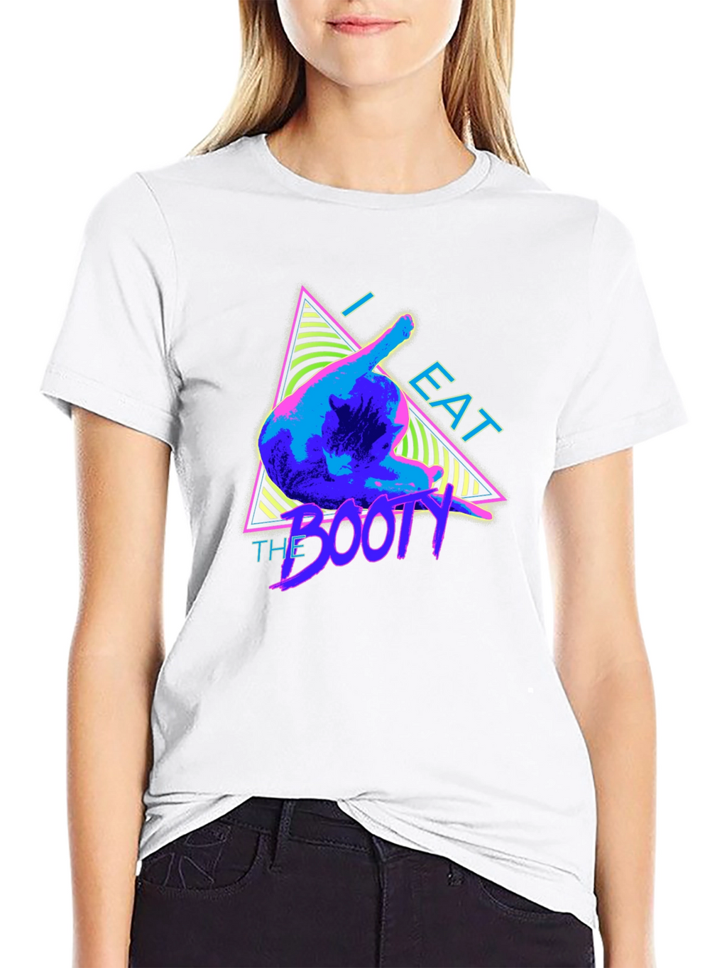 I Eat The Booty T-Shirt Funny Graphic Tee