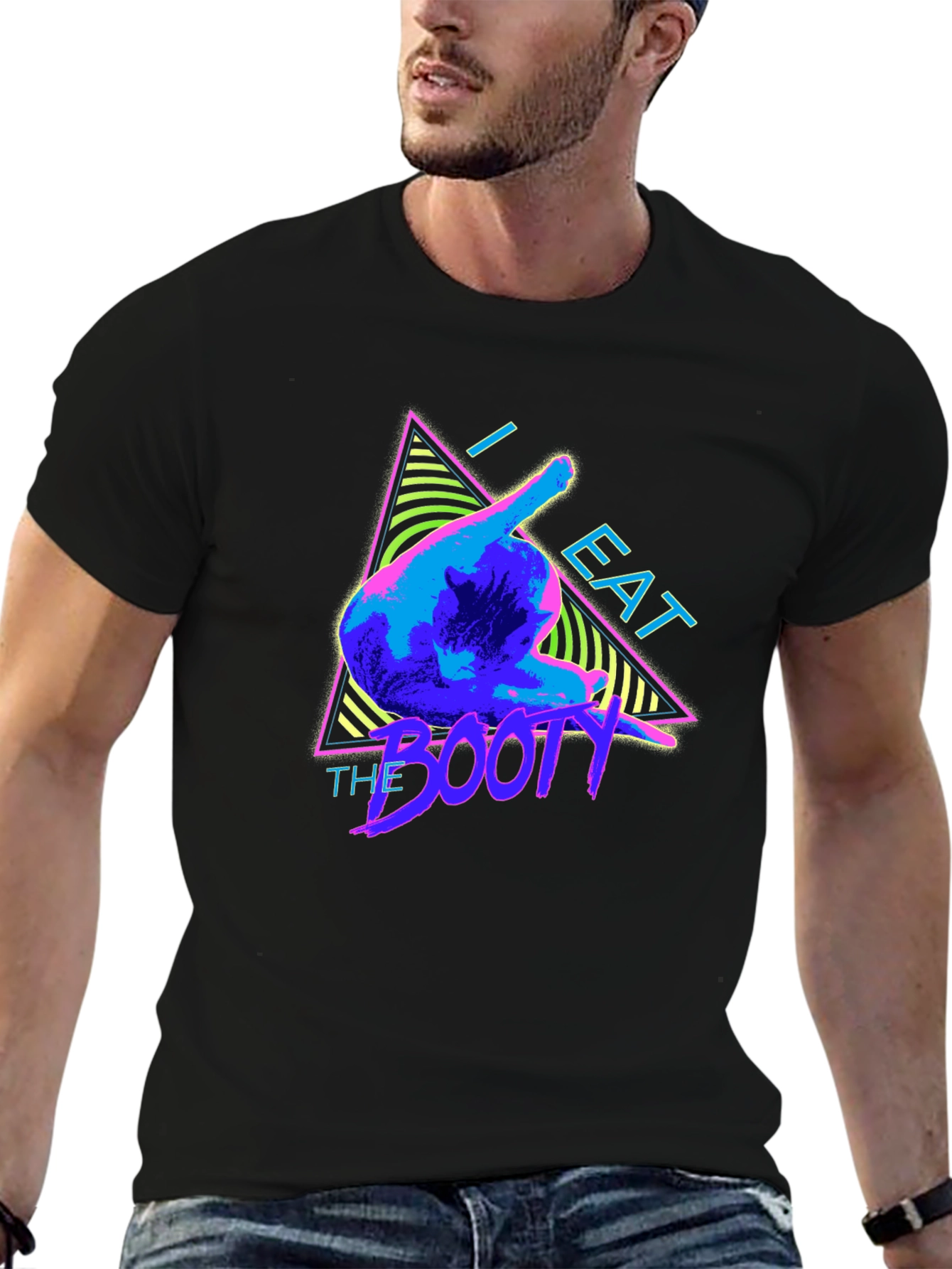 I Eat The Booty T-Shirt Funny Graphic Tee