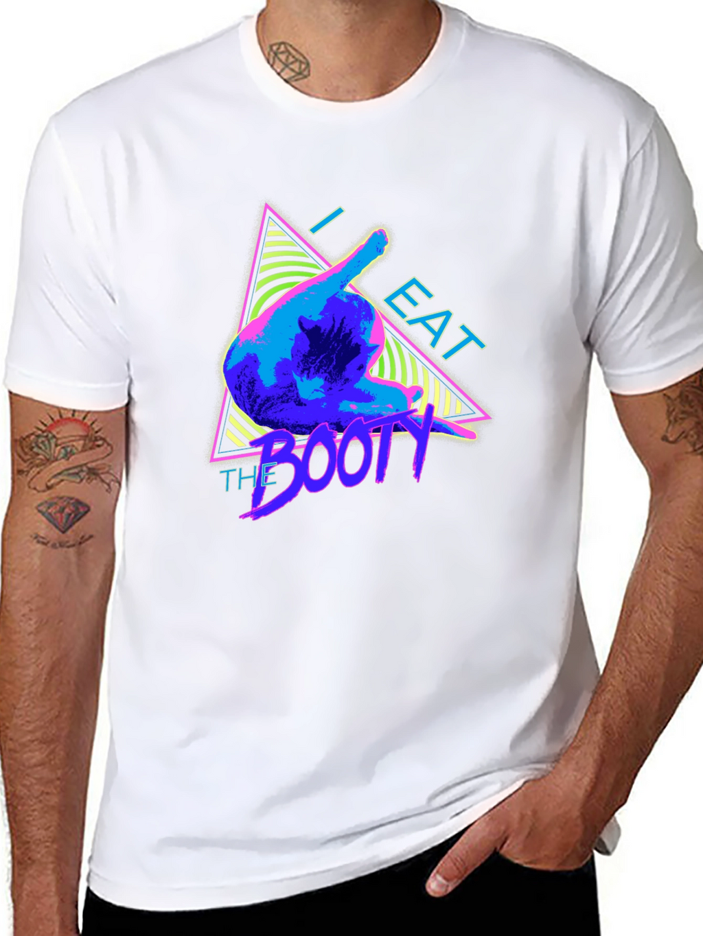 I Eat The Booty T-Shirt Funny Graphic Tee