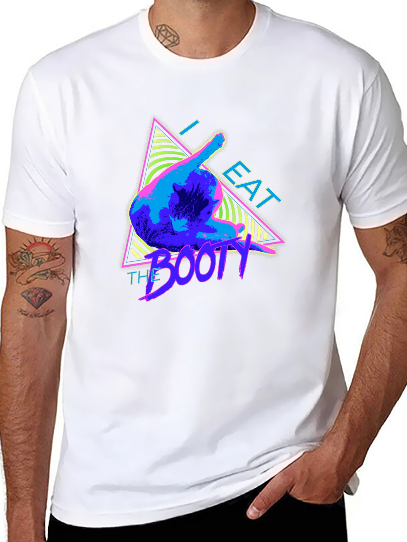 I Eat The Booty T-Shirt Funny Graphic Tee