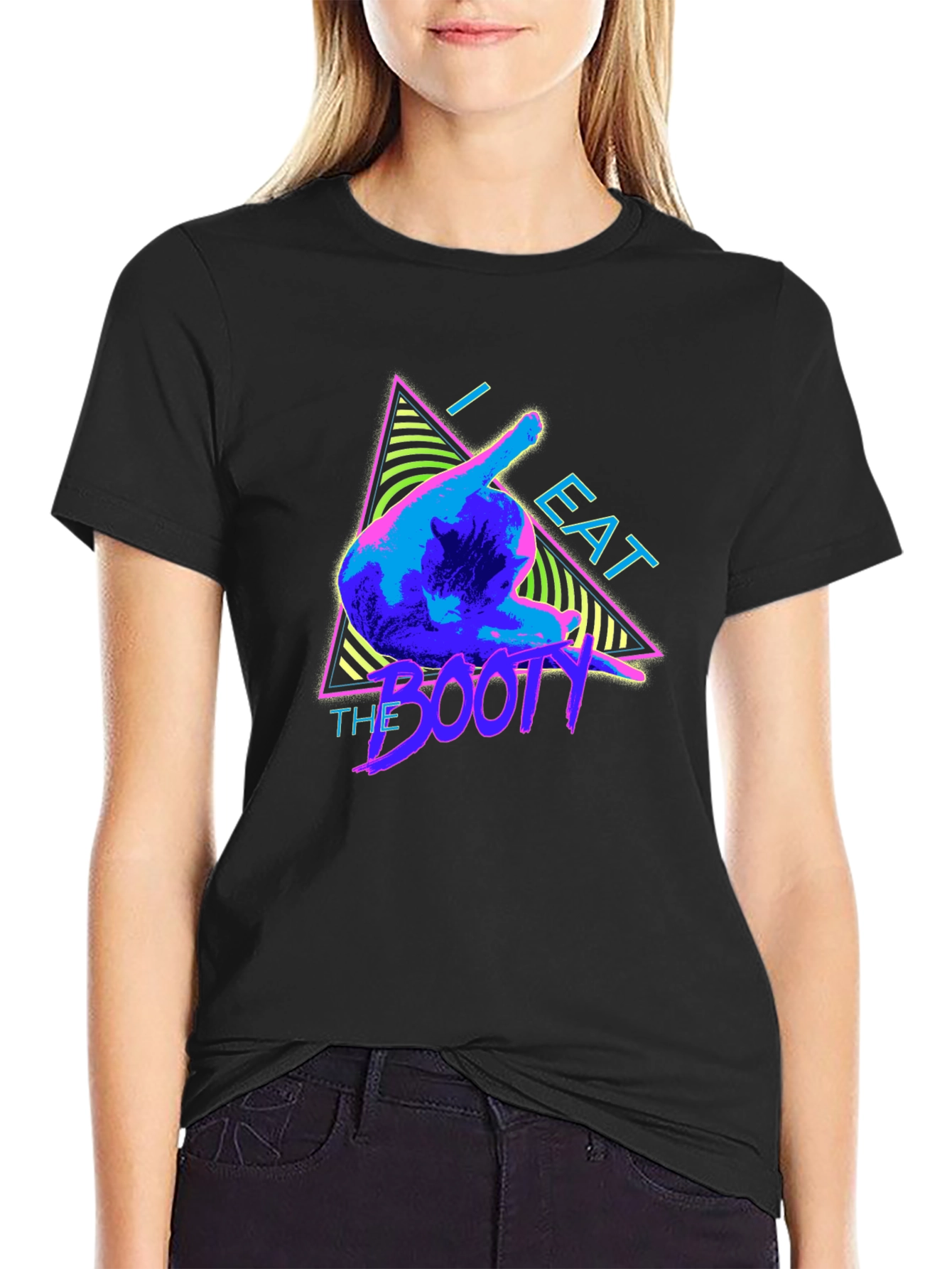I Eat The Booty T-Shirt Funny Graphic Tee
