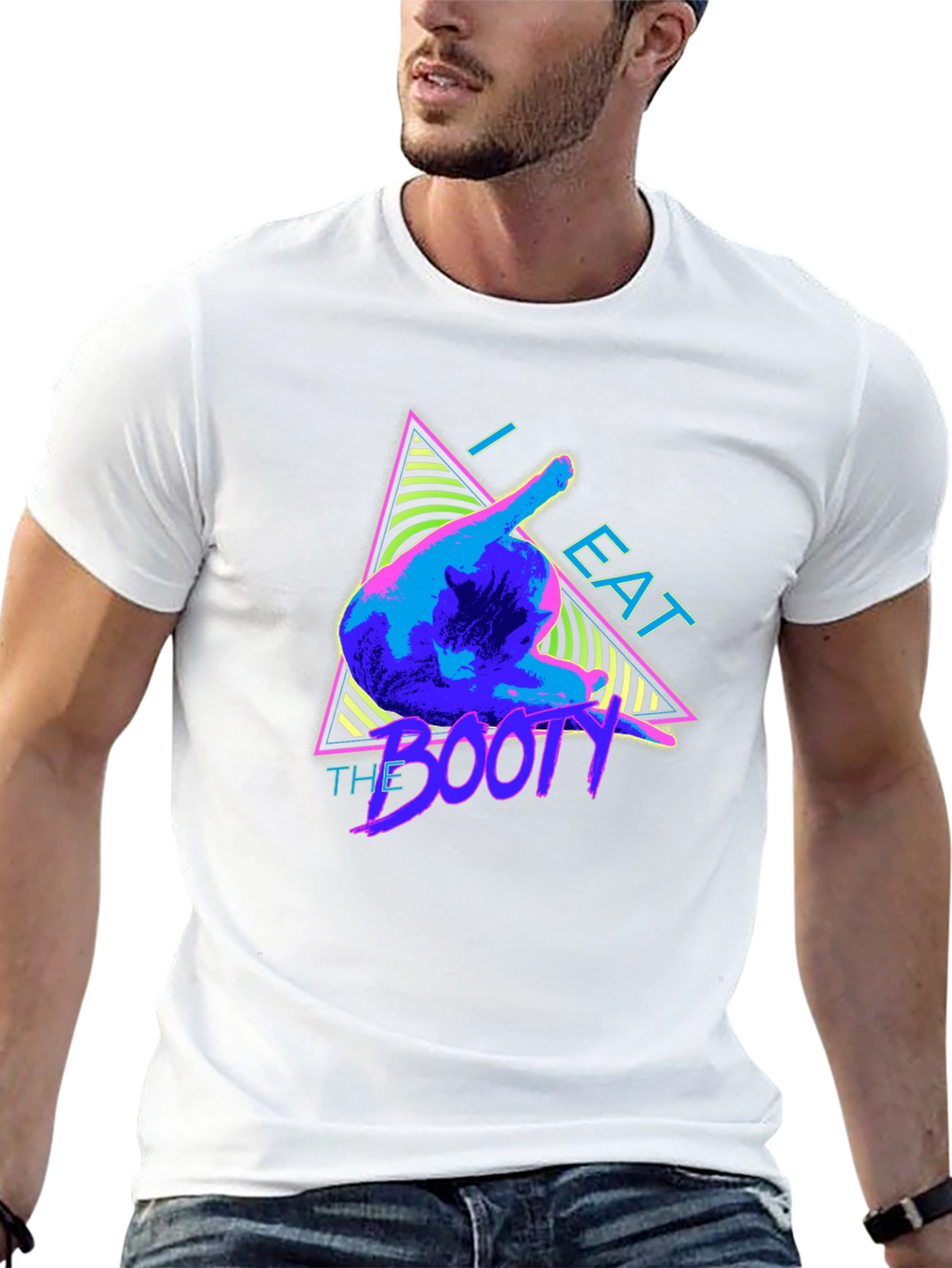 I Eat The Booty T-Shirt Funny Graphic Tee