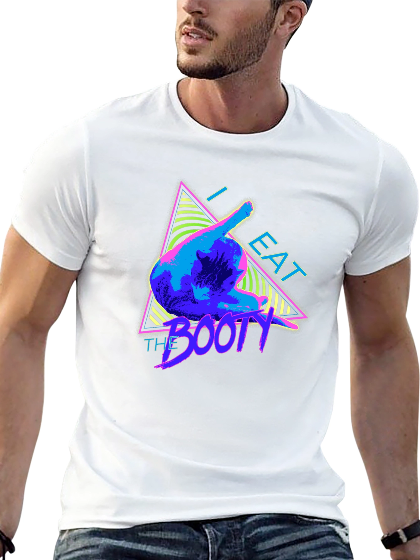 I Eat The Booty T-Shirt Funny Graphic Tee
